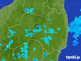 2017年08月28日の福島県の雨雲レーダー