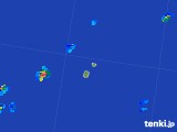 2017年08月28日の沖縄県(南大東島)の雨雲レーダー