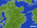 2017年08月29日の大分県の雨雲レーダー