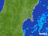 2017年08月30日の宮城県の雨雲レーダー