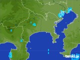 2017年08月31日の神奈川県の雨雲レーダー