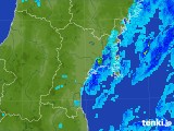 2017年08月31日の宮城県の雨雲レーダー