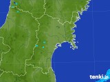 2017年09月01日の宮城県の雨雲レーダー