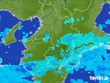 2017年09月04日の奈良県の雨雲レーダー