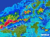 2017年09月07日の福井県の雨雲レーダー