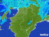 2017年09月07日の奈良県の雨雲レーダー