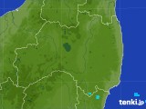 2017年09月10日の福島県の雨雲レーダー