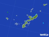 2017年09月11日の沖縄県の雨雲レーダー