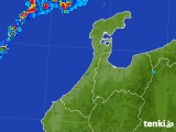 2017年09月13日の石川県の雨雲レーダー