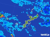 2017年09月13日の沖縄県の雨雲レーダー