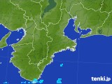 2017年09月14日の三重県の雨雲レーダー