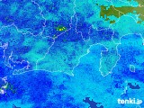 2017年09月16日の静岡県の雨雲レーダー