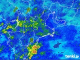 2017年09月16日の三重県の雨雲レーダー