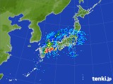 2017年09月17日の雨雲レーダー