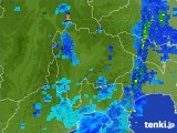 2017年09月17日の山梨県の雨雲レーダー