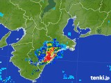 2017年09月17日の三重県の雨雲レーダー