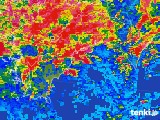 雨雲レーダー(2017年09月17日)
