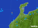 2017年09月18日の石川県の雨雲レーダー