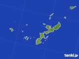 2017年09月19日の沖縄県の雨雲レーダー