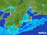 2017年09月20日の三重県の雨雲レーダー