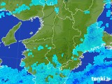 2017年09月20日の奈良県の雨雲レーダー