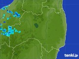 2017年09月21日の福島県の雨雲レーダー