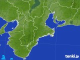 2017年09月21日の三重県の雨雲レーダー