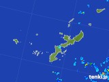 2017年09月21日の沖縄県の雨雲レーダー