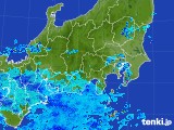 2017年09月22日の関東・甲信地方の雨雲レーダー