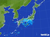 2017年09月22日の雨雲レーダー