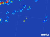 2017年09月22日の沖縄県(南大東島)の雨雲レーダー