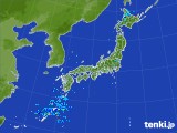 2017年09月25日の雨雲レーダー