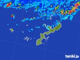 2017年09月25日の沖縄県の雨雲レーダー