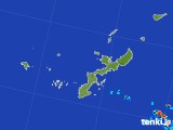 2017年09月27日の沖縄県の雨雲レーダー