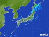 2017年09月28日の雨雲レーダー