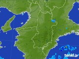 2017年09月28日の奈良県の雨雲レーダー