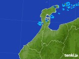 2017年09月29日の石川県の雨雲レーダー