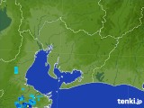 2017年10月01日の愛知県の雨雲レーダー