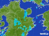 2017年10月01日の大分県の雨雲レーダー