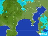 2017年10月02日の神奈川県の雨雲レーダー