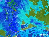 2017年10月02日の愛知県の雨雲レーダー