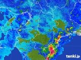 2017年10月02日の奈良県の雨雲レーダー