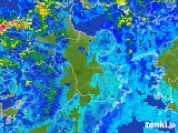 2017年10月02日の大分県の雨雲レーダー