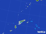 2017年10月02日の鹿児島県(奄美諸島)の雨雲レーダー