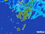 2017年10月02日の鹿児島県の雨雲レーダー