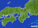 2017年10月03日の近畿地方の雨雲レーダー