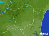 2017年10月03日の栃木県の雨雲レーダー