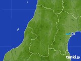 2017年10月05日の山形県の雨雲レーダー