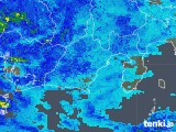 2017年10月06日の静岡県の雨雲レーダー