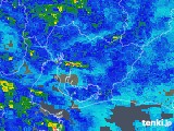 2017年10月06日の愛知県の雨雲レーダー